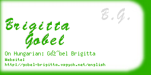 brigitta gobel business card